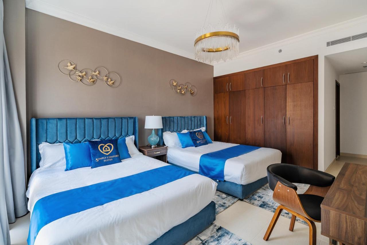 Globalstay At Palm Jumeirah Beachfront Paradise With Pool And Gym Dubái Exterior foto
