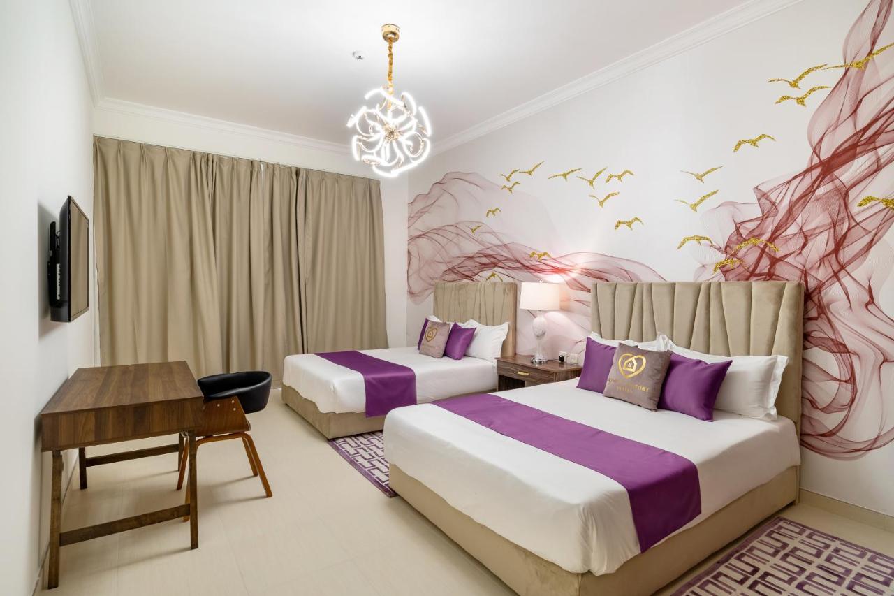 Globalstay At Palm Jumeirah Beachfront Paradise With Pool And Gym Dubái Exterior foto